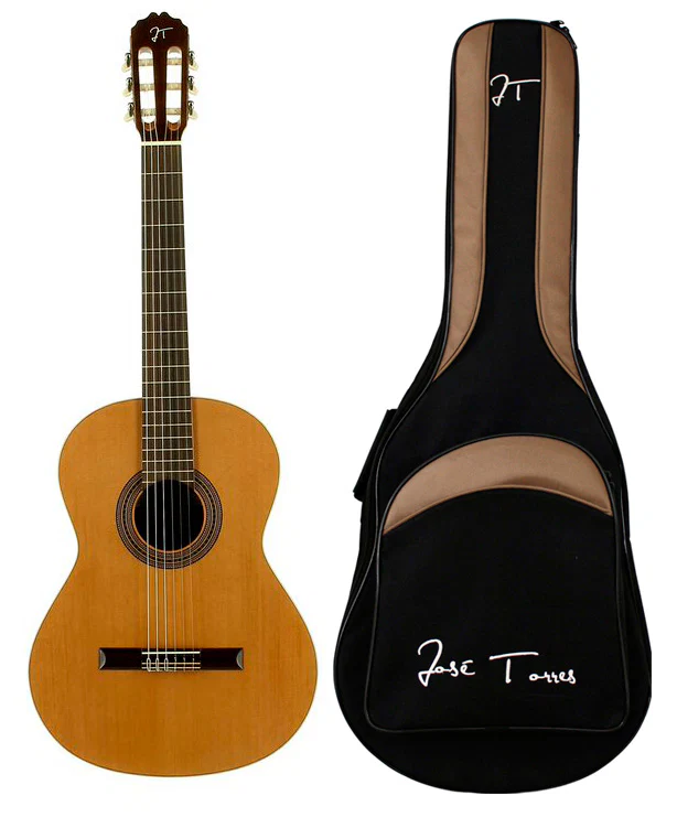 JOSE TORRES JTC10 + JTB10 GUITARRA ESPAÑOLA CON FUNDA