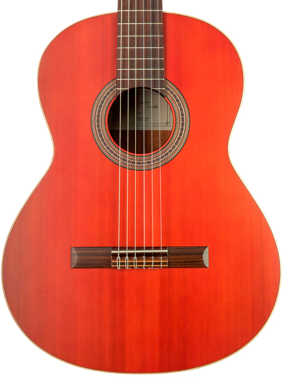 JOSE TORRES JTC5S WR GUITARRA ESPAÑOLA ROJO VINO - Image 4