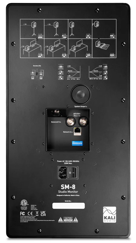 KALI AUDIO SM8 MONITOR DE ESTUDIO ACTIVO 3 VIAS. UNIDAD - Image 2