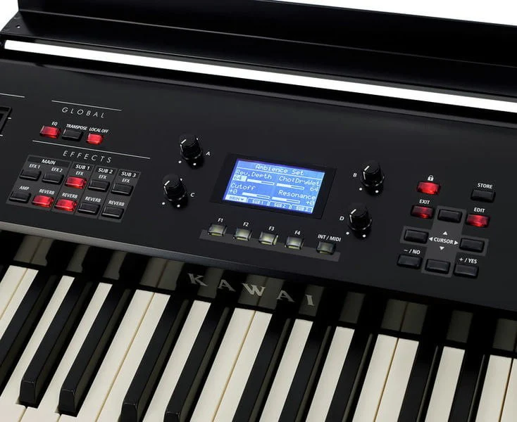 KAWAI MP7 SE PIANO DE ESCENARIO NEGRO - Image 9