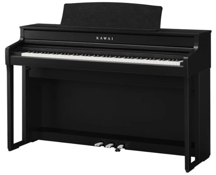 KAWAI -PACK- CA501 BLK PIANO DIGITAL NEGRO + BANQUETA Y AURICULARES - Image 2
