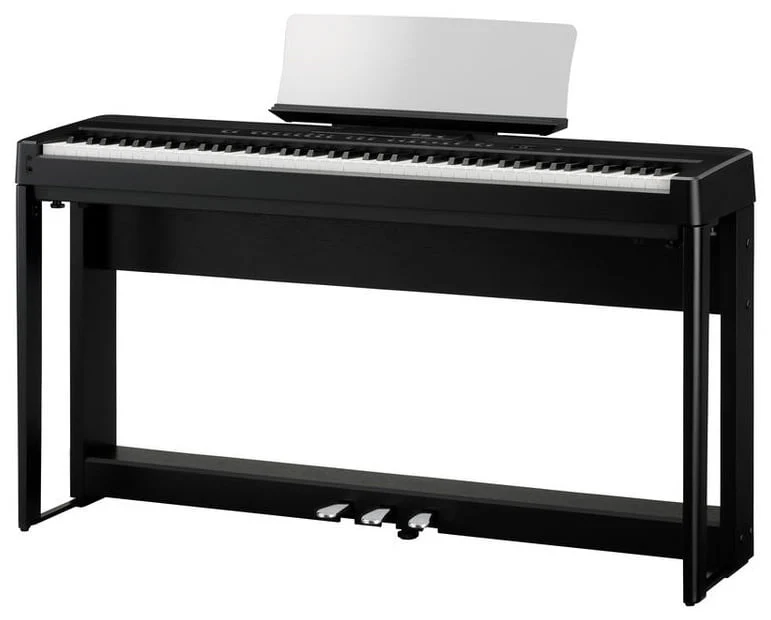 KAWAI -PACK- ES520 BLK PIANO DIGITAL NEGRO + SOPORTE + PEDALERA + BANQUETA Y AURICULARES - Image 2