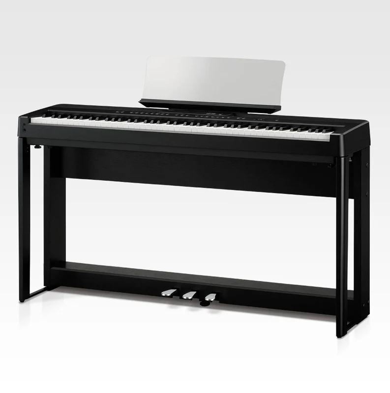 KAWAI -PACK- ES520 BLK PIANO DIGITAL NEGRO + SOPORTE Y PEDALERA