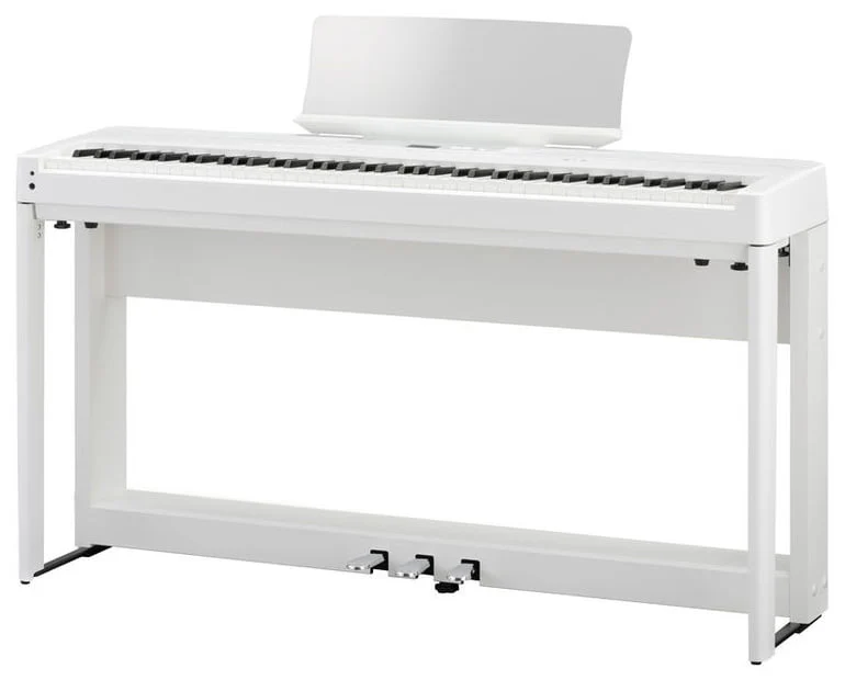 KAWAI -PACK- ES520 WH PIANO DIGITAL BLANCO + SOPORTE + PEDALERA + BANQUETA Y AURICULARES - Image 2