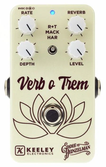 KEELEY VERB O TREM PEDAL REVERB TREMOLO