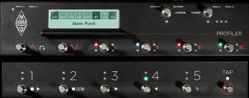 KEMPER PROFILER REMOTE MK2 PEDALERA CONTROL