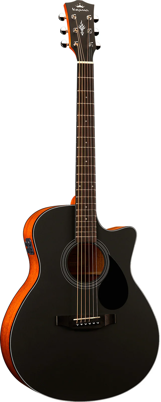 KEPMA EACE K10 BK PLYTONE GUITARRA ELECTROACUSTICA GRAN AUDITORIO NEGRA