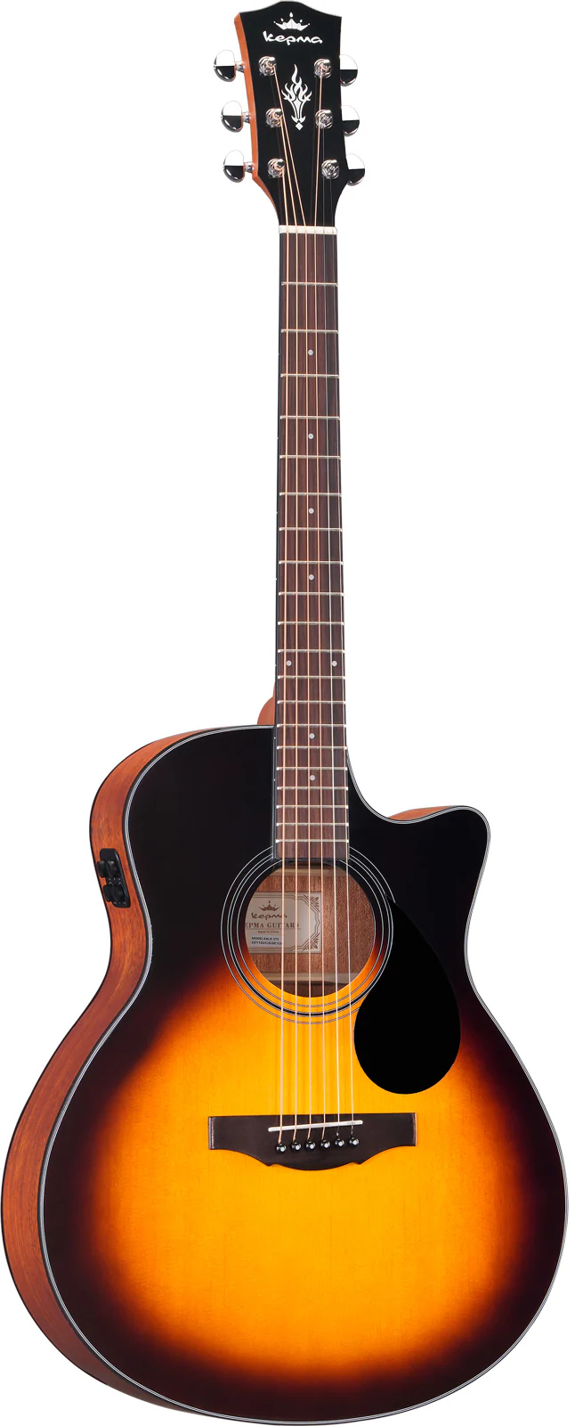 KEPMA EACE K10 SB PLYTONE GUITARRA ELECTROACUSTICA GRAN AUDITORIO SUNBURST