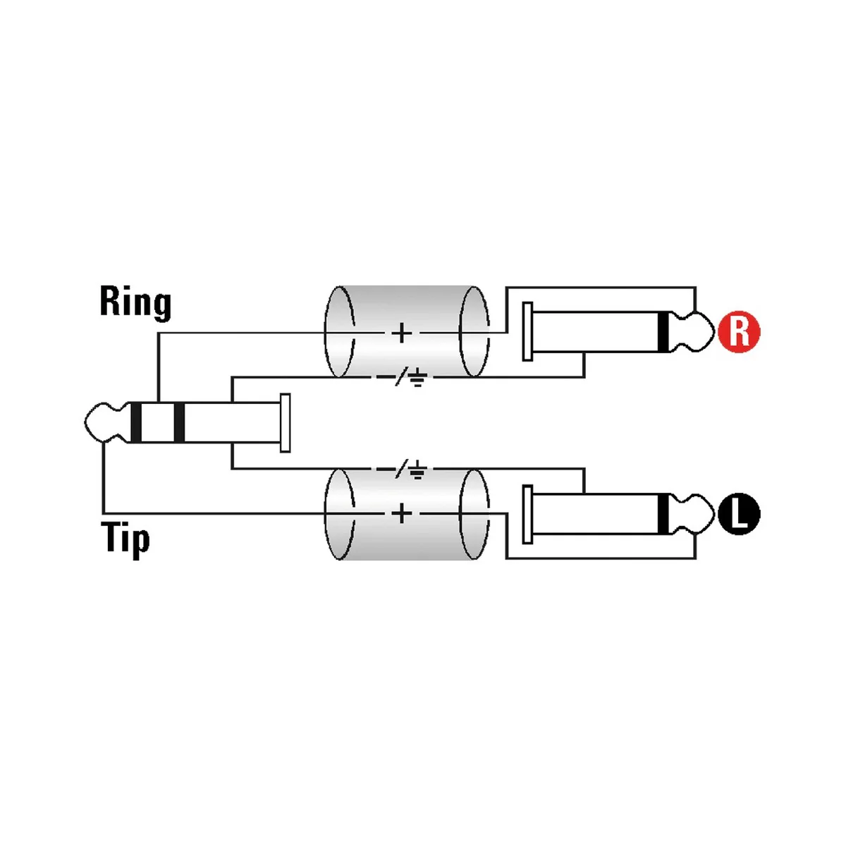 KLOTZ AY1-0300 CABLE 2 JACKS MONO A JACK ESTEREO 3 METROS - Image 4