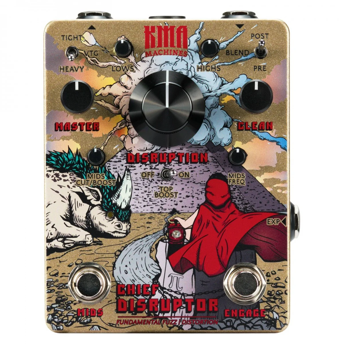 KMA MACHINES CHIEF DISRUPTOR PEDAL DISTORSION FUZZ - Image 5