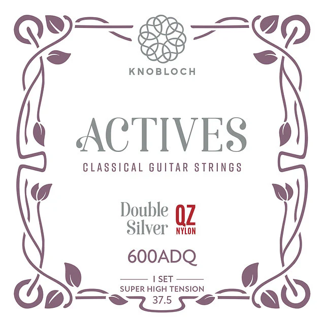 KNOBLOCH 600ADQ ACTIVES QZ NYLON JUEGO DE CUERDAS GUITARRA ESPAÑOLA TENSION SUPER ALTA.