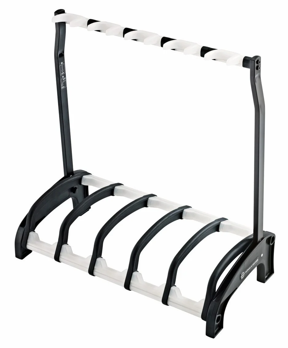 KONIG & MEYER 17525-016-00 GUARDIAN 5 SOPORTE 5 GUITARRAS O BAJOS NEGRO