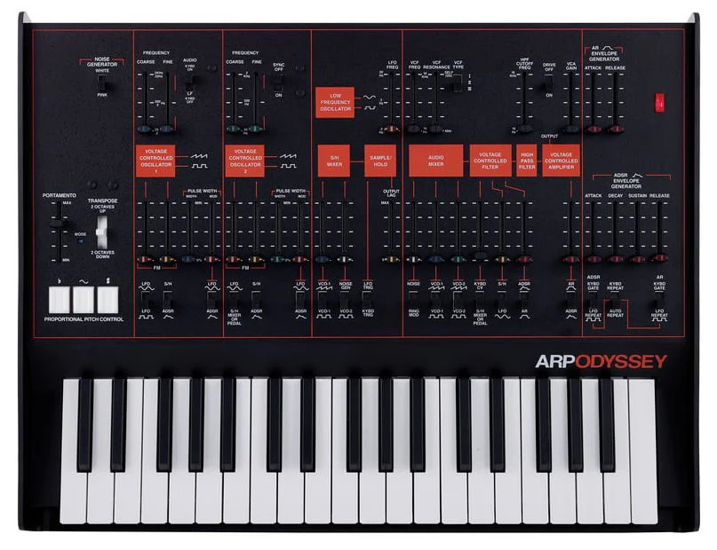 KORG ARP ODYSSEY TECLADO SINTETIZADOR