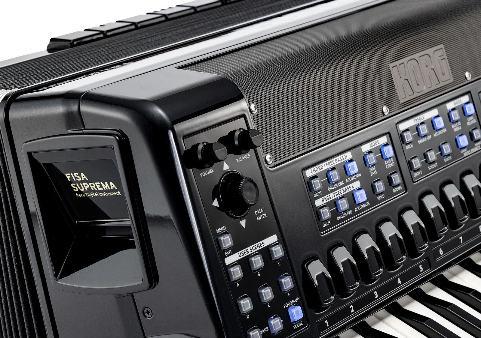 KORG FISA SUPREMA PIANO MBLK ACORDEON DIGITAL METALLIC BLACK - Image 5