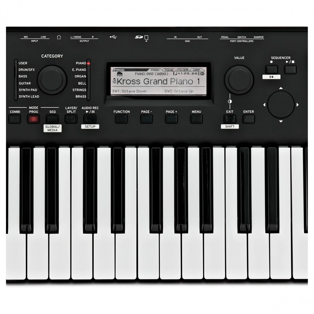 KORG KROSS2 61 MB TECLADO WORKSTATION PORTATIL NEGRO MATE - Image 10