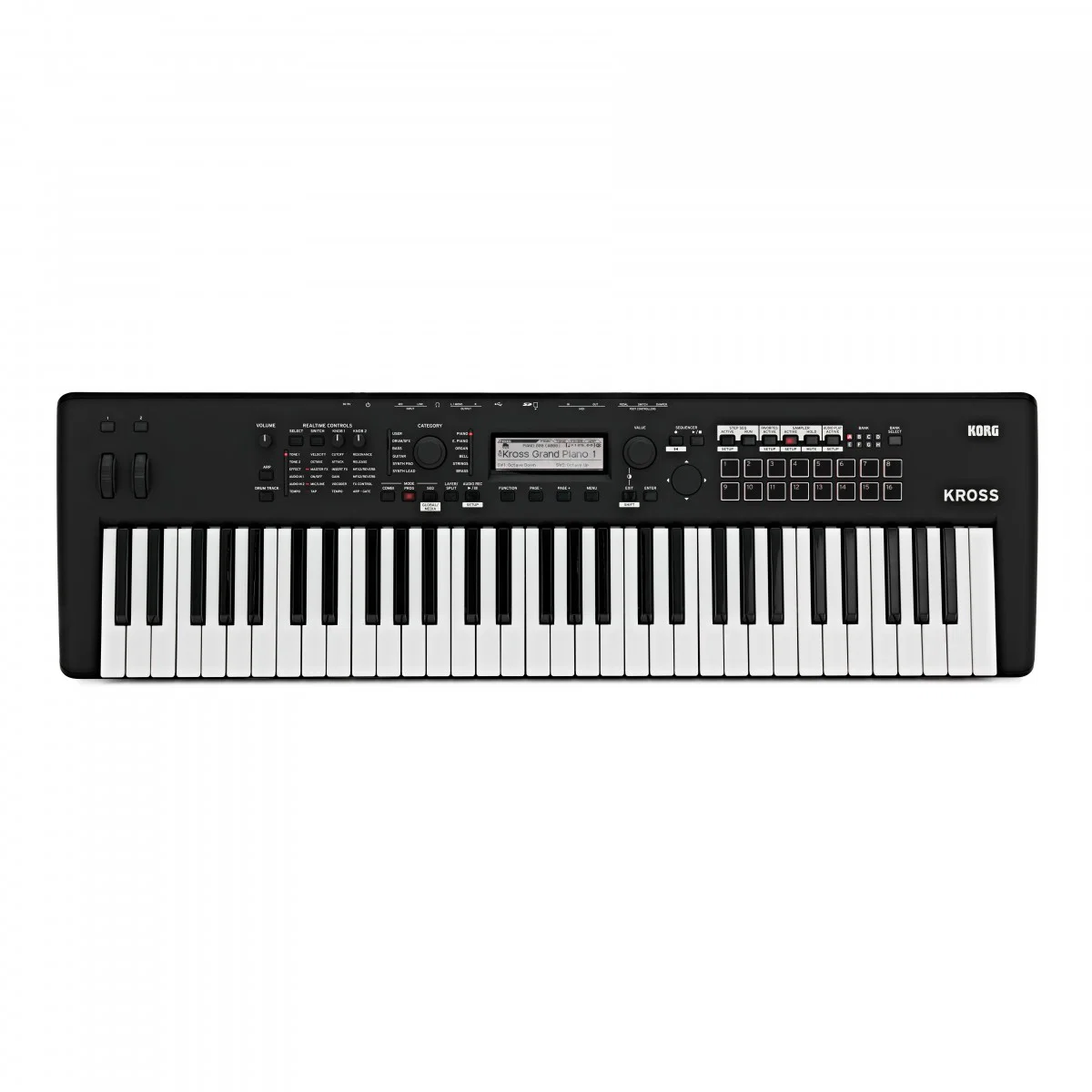 KORG KROSS2 61 MB TECLADO WORKSTATION PORTATIL NEGRO MATE - Image 16