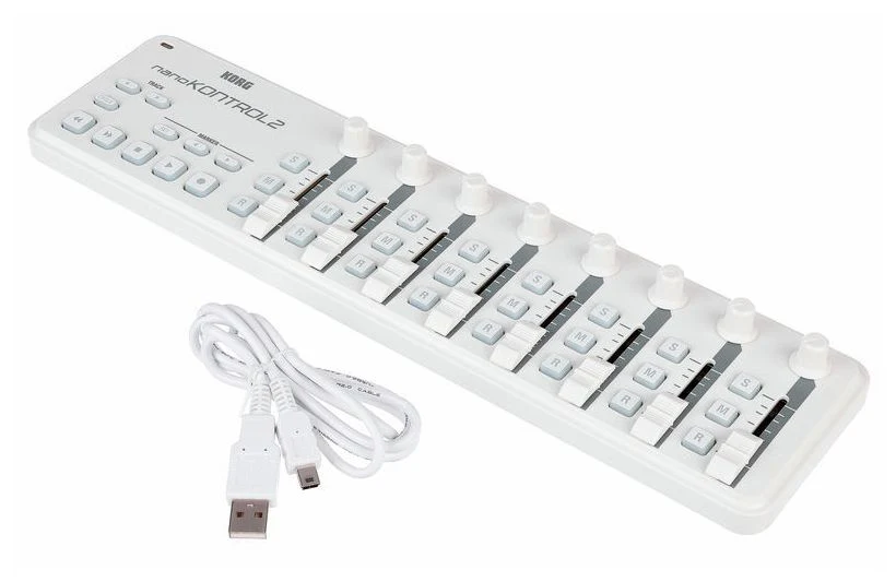 KORG NANOKONTROL 2 WHITE CONTROLADOR ULTRAFINO NEGRO ALIMENTADO POR USB - Image 9