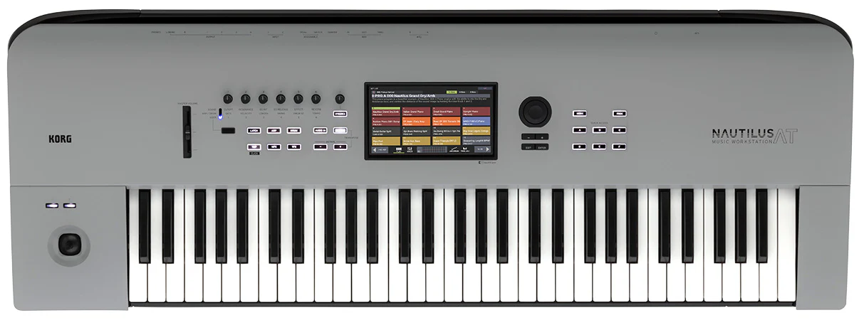 KORG NAUTILUS 61 AT GRAY TECLADO WORKSTATION 61 TECLAS