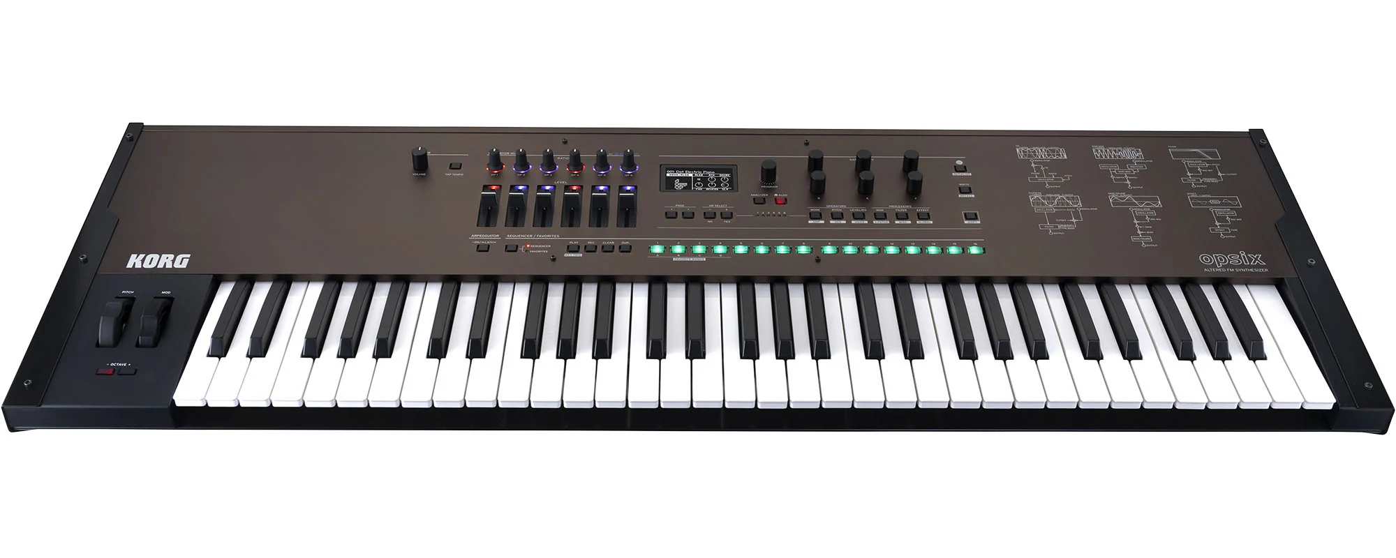 KORG OPSIX SE TECLADO SINTETIZADOR FM MODIFICADO - Image 3