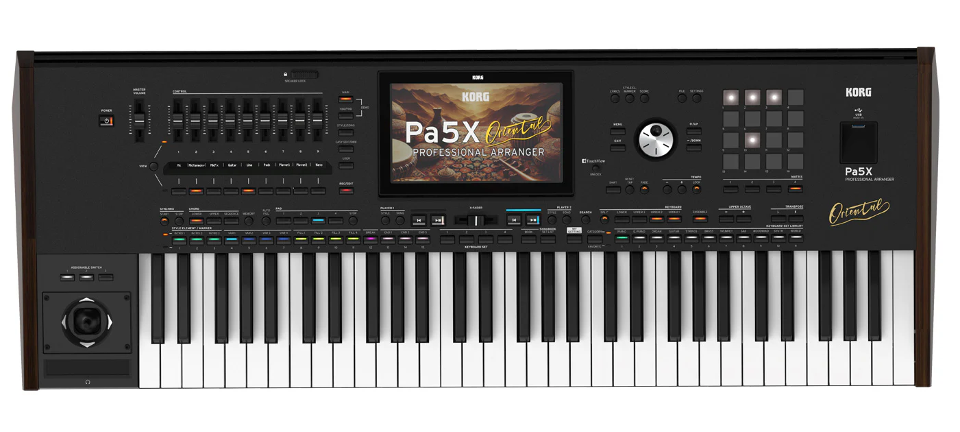 KORG PA5X OR 61 TECLADO ACOMPAÑAMIENTO ORIENTAL 61 TECLAS