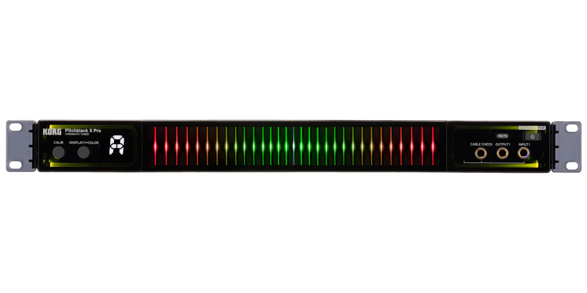 KORG PITCHBLACK X PRO AFINADOR CROMATICO RACK - Image 2
