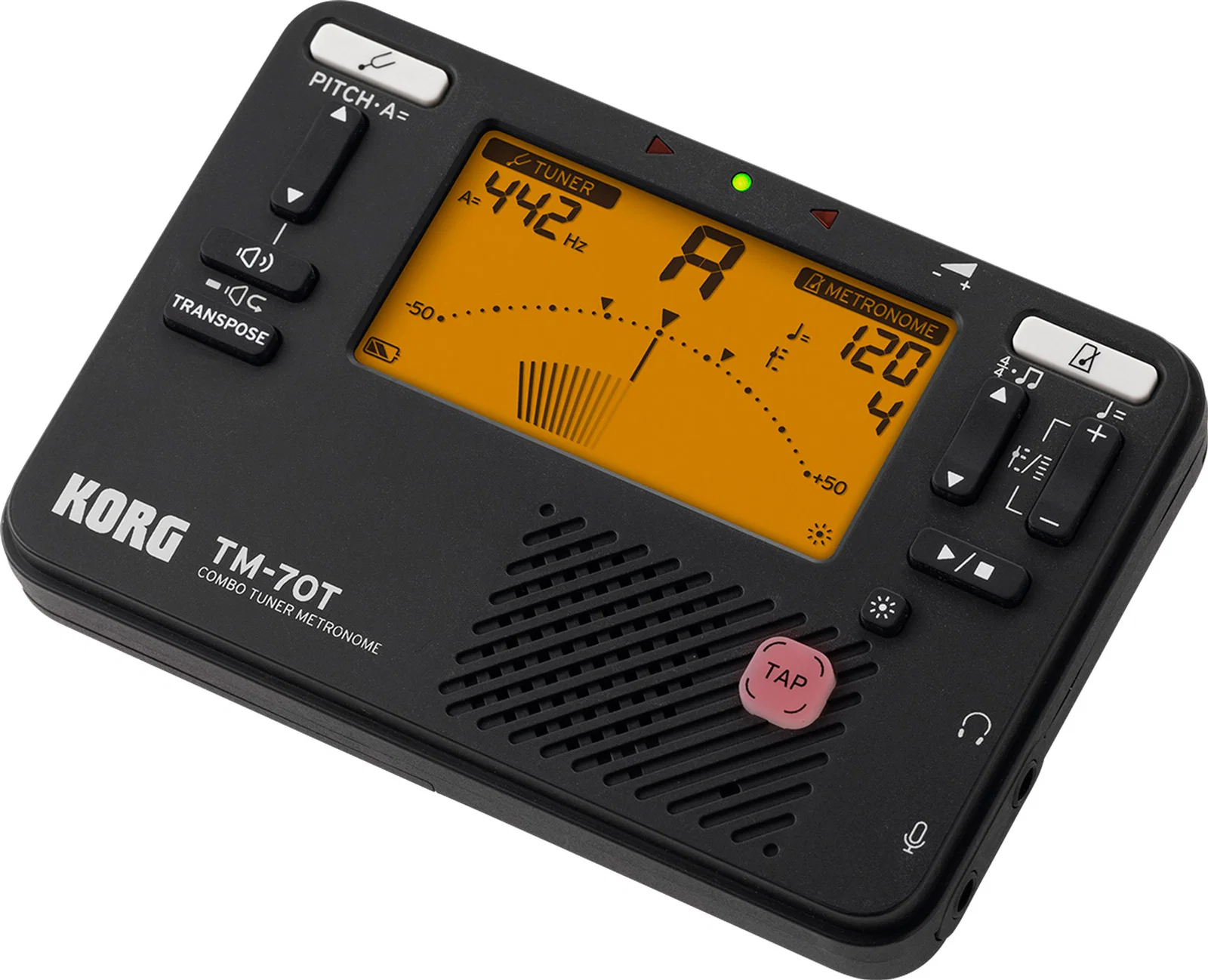 KORG TM-70T BK AFINADOR Y METRONOMO NEGRO - Image 2