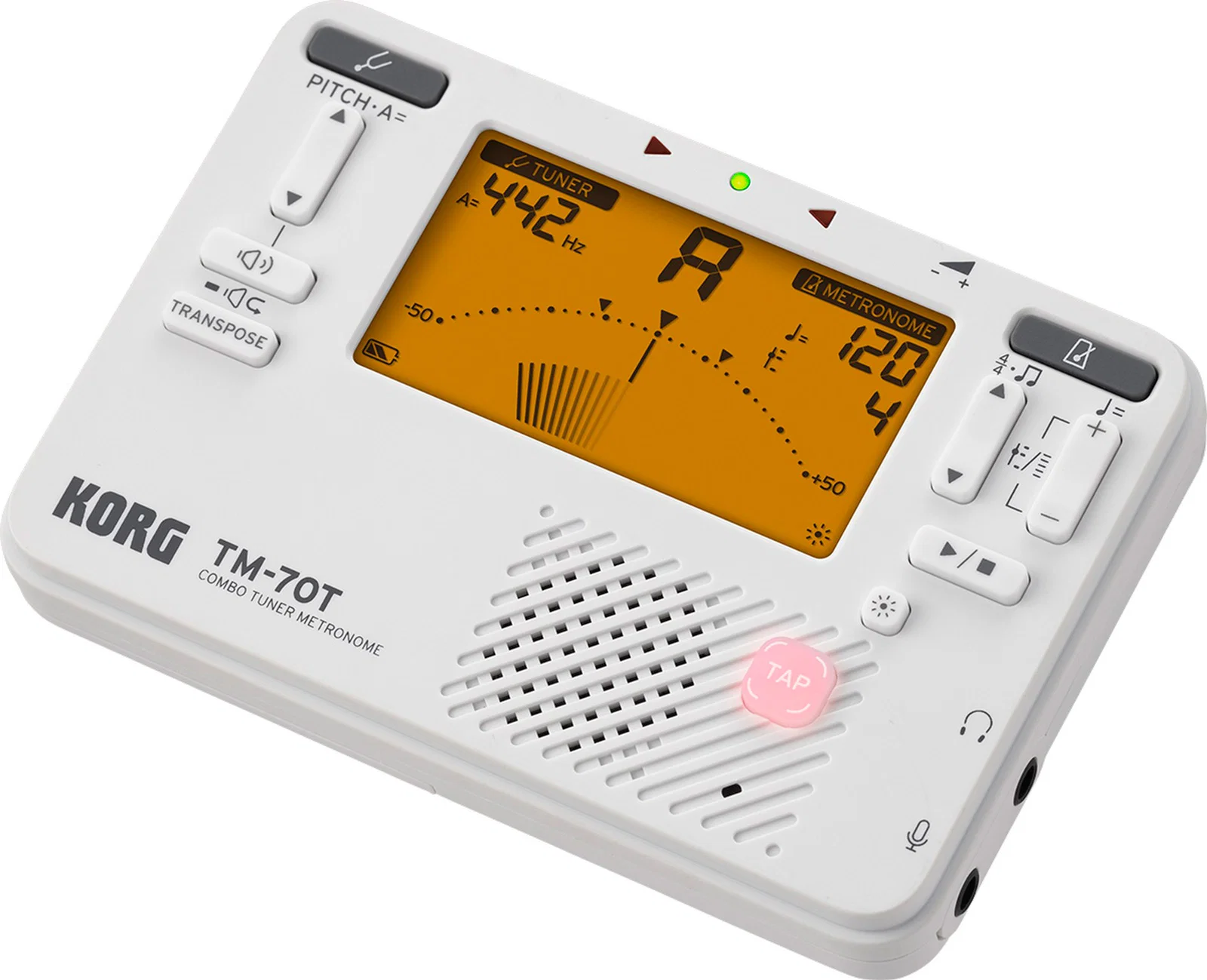 KORG TM-70T WH AFINADOR Y METRONOMO BLANCO - Image 2