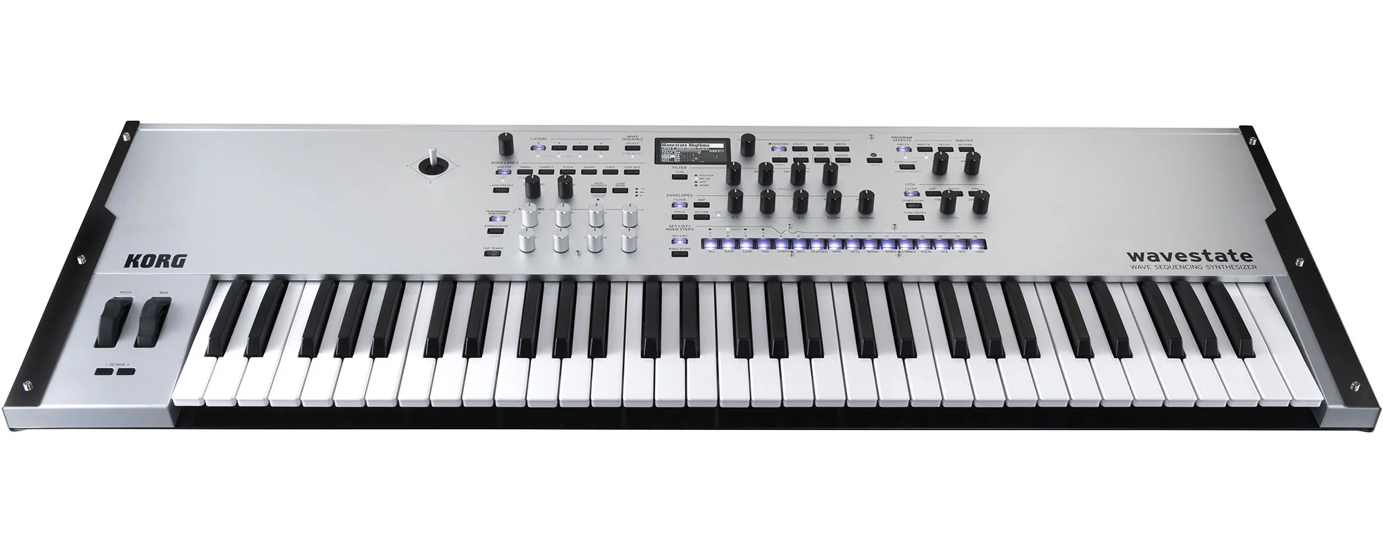 KORG WAVESTATE SE PLATINUM TECLADO SINTETIZADOR DE SECUENCIA DE ONDAS - Image 3