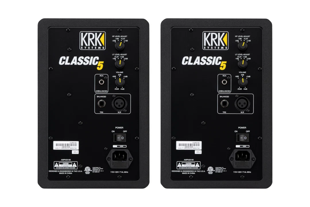 KRK CL5G3PK1 CLASSIC PACK PAREJA MONITORES ACTIVOS NEGROS. - Image 16