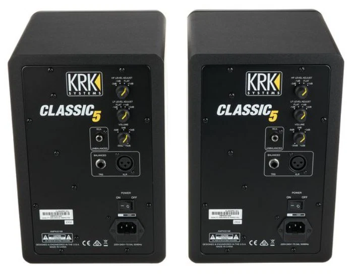 KRK CL5G3PK1 CLASSIC PACK PAREJA MONITORES ACTIVOS NEGROS. - Image 5