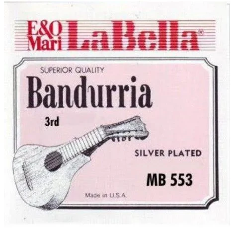 LA BELLA MB553 CUERDA 3 DOBLE BANDURRIA