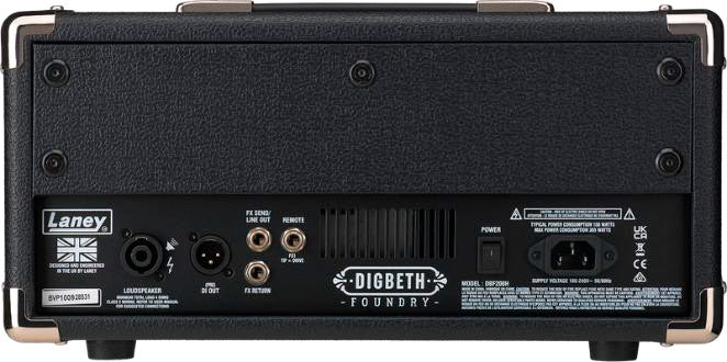 LANEY DBF200H DIGBETH FOUNDRY AMPLIFICADOR CABEZAL BAJO - Image 2