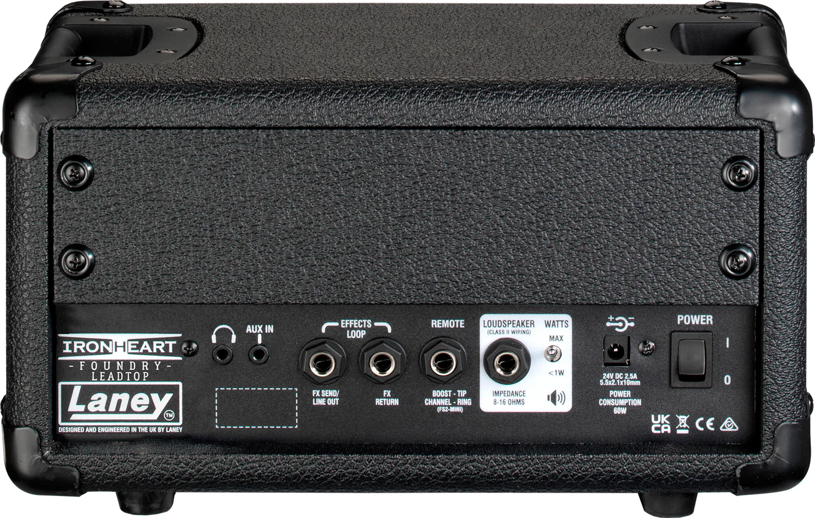 LANEY IRF LEADTOP HEAD 60W IRONHEART AMPLIFICADOR CABEZAL GUITARRA - Image 2