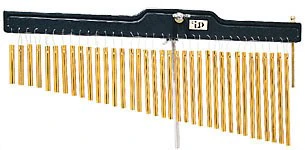 LATIN PERCUSSION LP449C CONCERT SERIES BAR CHIMES SINGLE ROW 25 BARS CORTINA