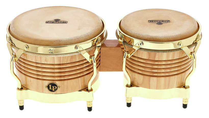 LATIN PERCUSSION M201AW MATADOR BONGOS NATURAL - Image 2