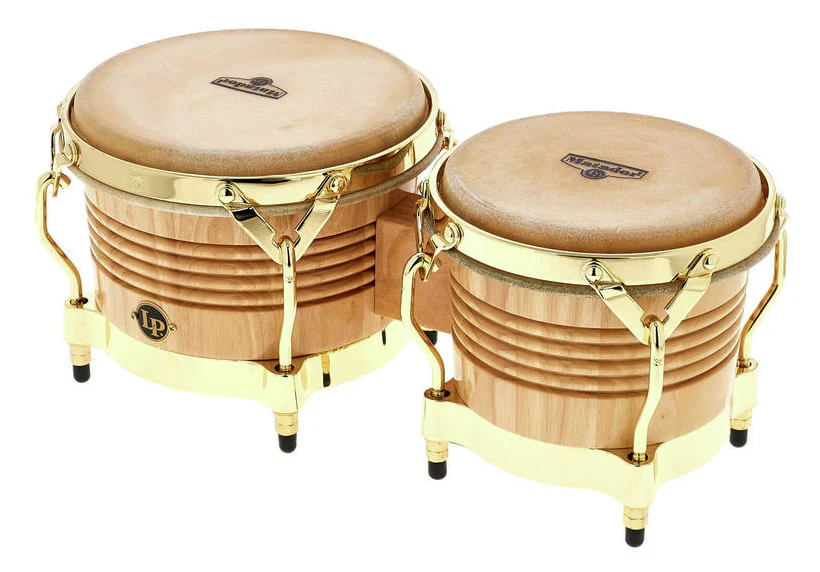 LATIN PERCUSSION M201AW MATADOR BONGOS NATURAL - Image 3