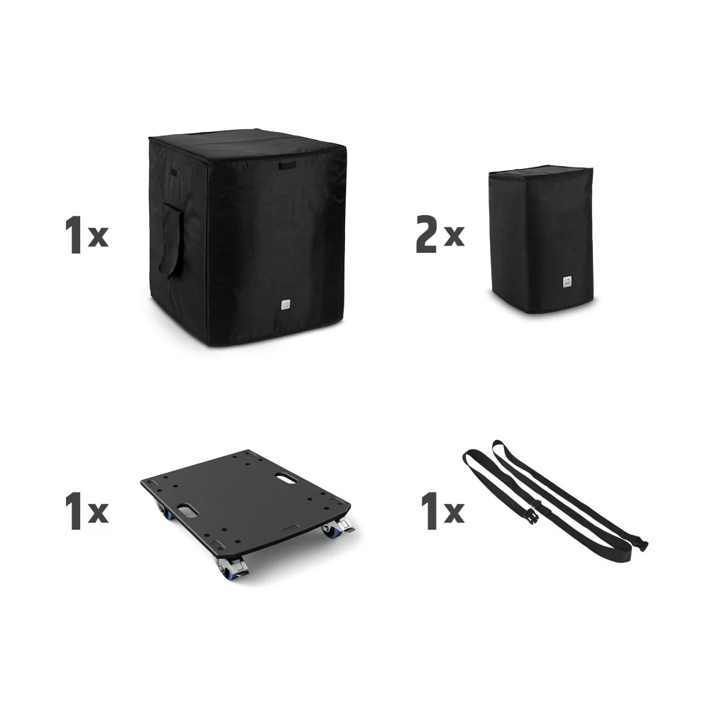 LD SYSTEMS D15G4XBAGSET SET FUNDAS Y PLATAFORMA CON RUEDAS PARA DAVE 15 G4X - Image 3