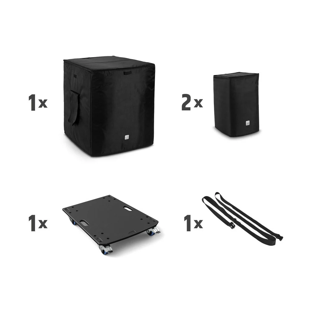 LD SYSTEMS D18G4XBAGSET SET FUNDAS Y PLATAFORMA CON RUEDAS PARA DAVE 18 G4X - Image 3