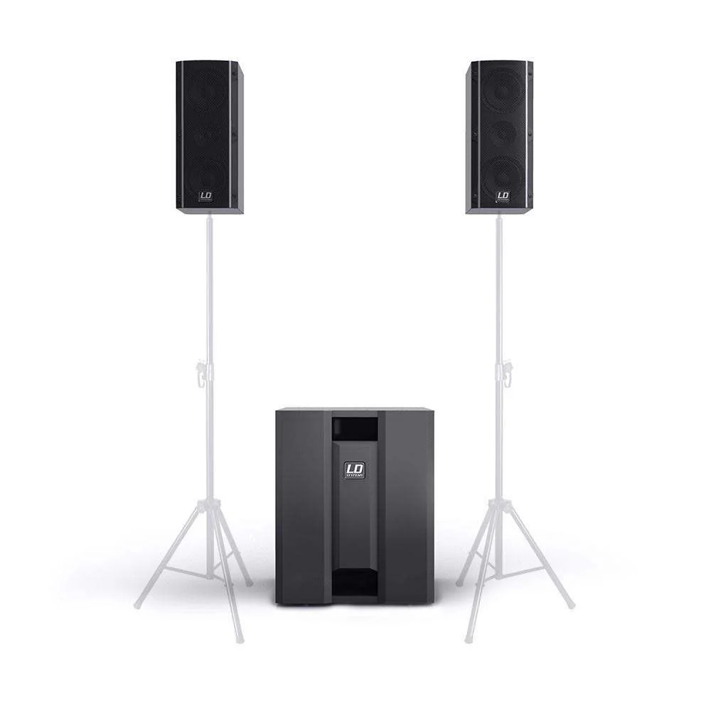 LD SYSTEMS DAVE 8 ROADIE SISTEMA PA ACTIVO PORTATIL CON MEZCLADOR 3 CANALES - Image 10