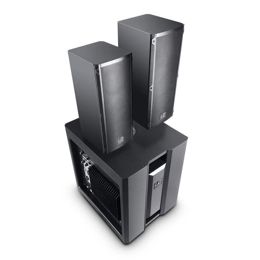 LD SYSTEMS DAVE 8 ROADIE SISTEMA PA ACTIVO PORTATIL CON MEZCLADOR 3 CANALES - Image 3
