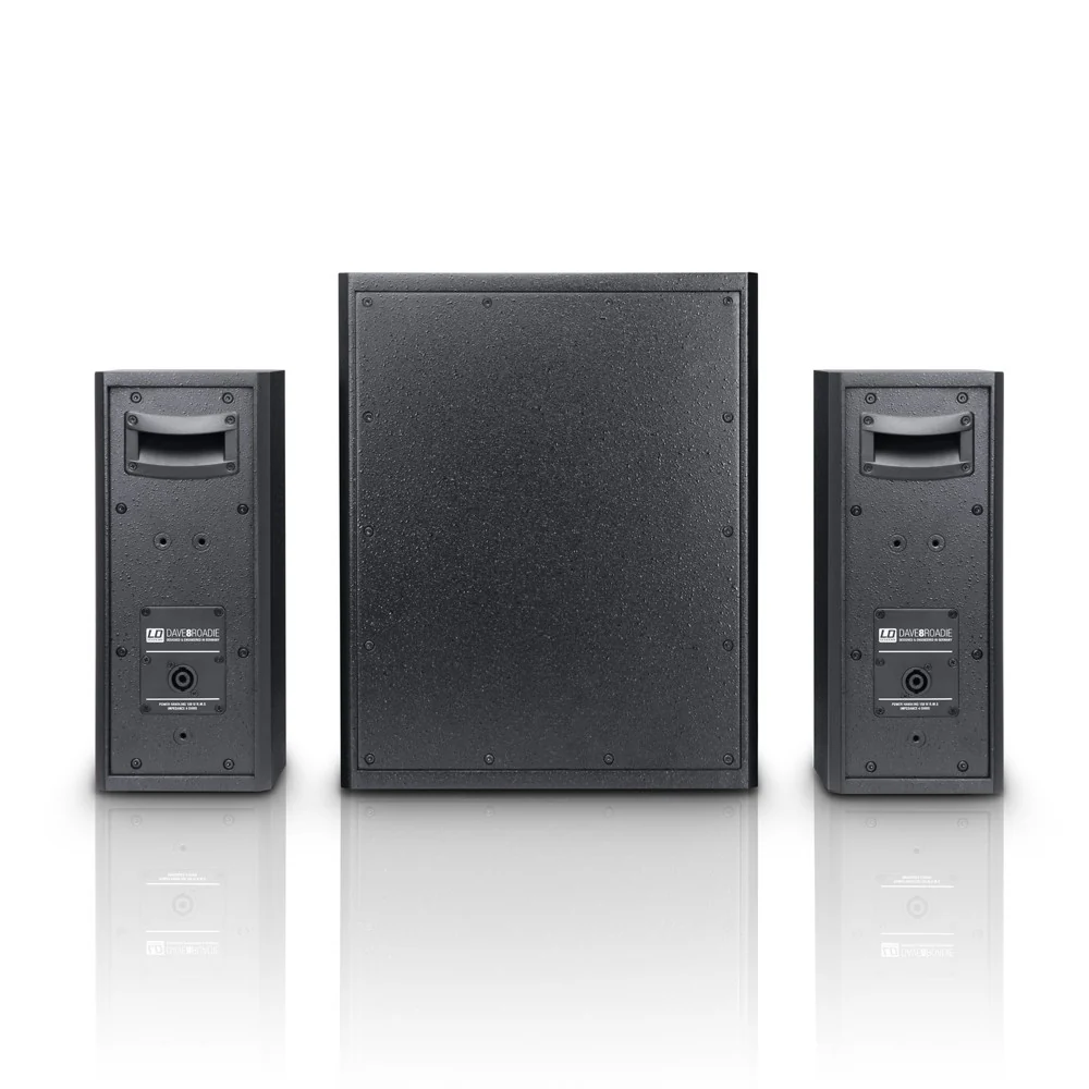 LD SYSTEMS DAVE 8 ROADIE SISTEMA PA ACTIVO PORTATIL CON MEZCLADOR 3 CANALES - Image 4