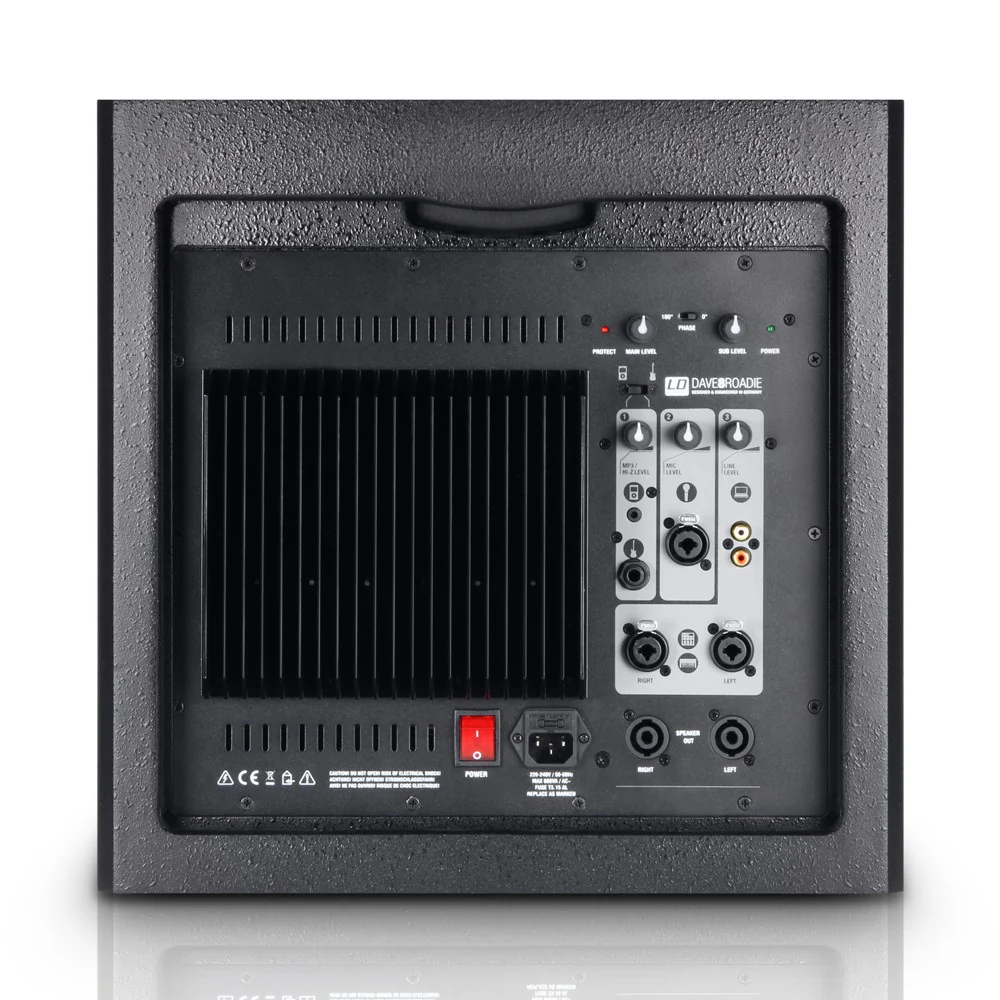 LD SYSTEMS DAVE 8 ROADIE SISTEMA PA ACTIVO PORTATIL CON MEZCLADOR 3 CANALES - Image 5