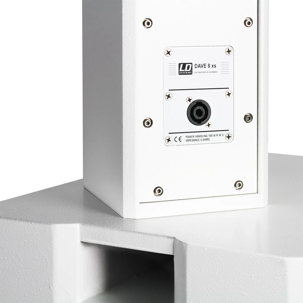 LD SYSTEMS DAVE 8 XS W SISTEMA MULTIMEDIA PORTATIL BLANCO - Image 4