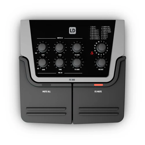 LD SYSTEMS FX300 PEDALERA MULTIEFECTOS - Image 15