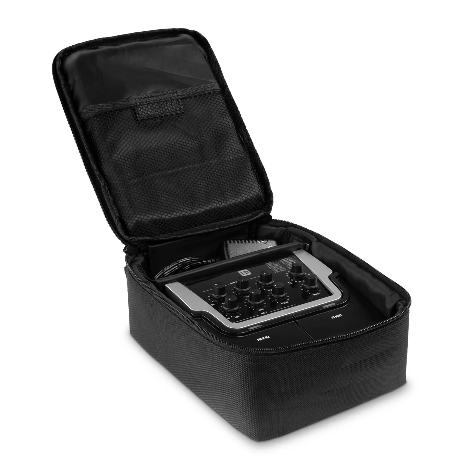 LD SYSTEMS FX300 SET PEDAL DE EFECTOS DE 2 CANALES + BOLSA DE TRANSPORTE Y ADAPTADOR DE CORRIENTE - Image 15