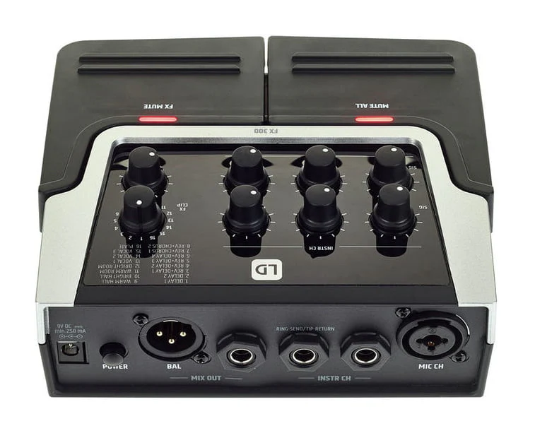 LD SYSTEMS FX300 SET PEDAL DE EFECTOS DE 2 CANALES + BOLSA DE TRANSPORTE Y ADAPTADOR DE CORRIENTE - Image 6