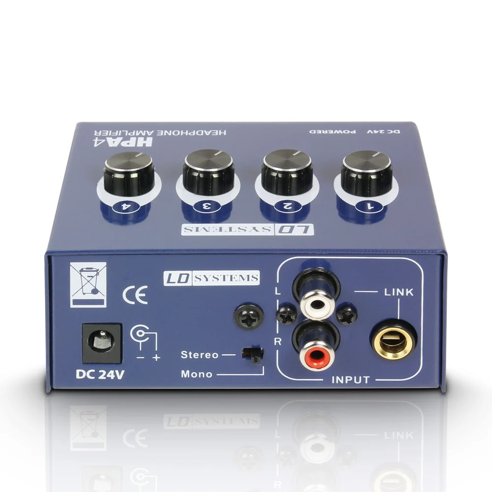 LD SYSTEMS HPA4 AMPLIFICADOR DE AURICULARES 4 CANALES - Image 12