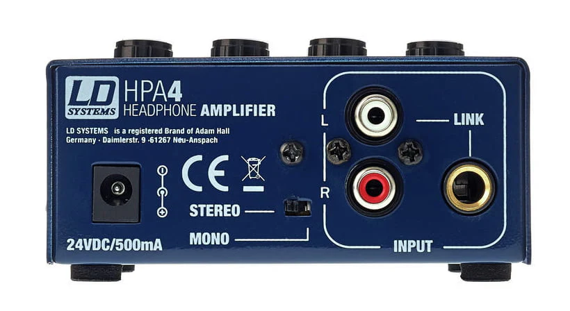 LD SYSTEMS HPA4 AMPLIFICADOR DE AURICULARES 4 CANALES - Image 6