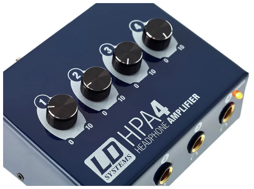 LD SYSTEMS HPA4 AMPLIFICADOR DE AURICULARES 4 CANALES - Image 8