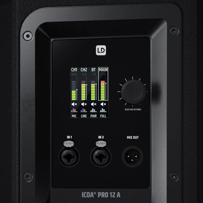 LD SYSTEMS ICOA PRO12A ALTAVOZ ACTIVO 12 PULGADAS - Image 6